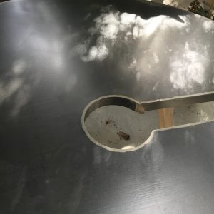 שולחן עגול מברזל |  Iron Round Table