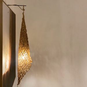 גוף תאורה סרוג | Wall Knitted Light Object